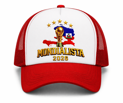 MONDIALISTA 2026 – Haiti World Cup Edition Trucker Cap 🇭🇹