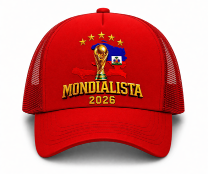 MONDIALISTA 2026 – Haiti World Cup Edition Trucker Cap 🇭🇹