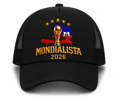MONDIALISTA 2026 – Haiti World Cup Edition Trucker Cap 🇭🇹