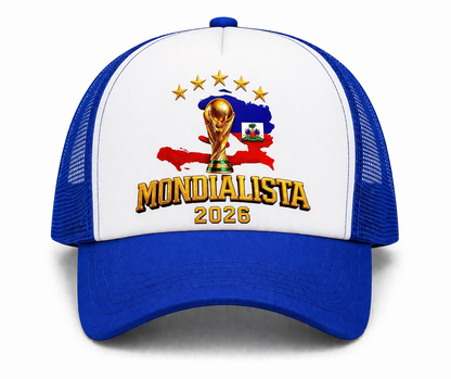 MONDIALISTA 2026 – Haiti World Cup Edition Trucker Cap 🇭🇹